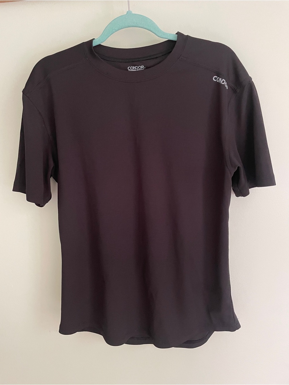 Condor Men's Short-Sleeve Crew Tee in Black